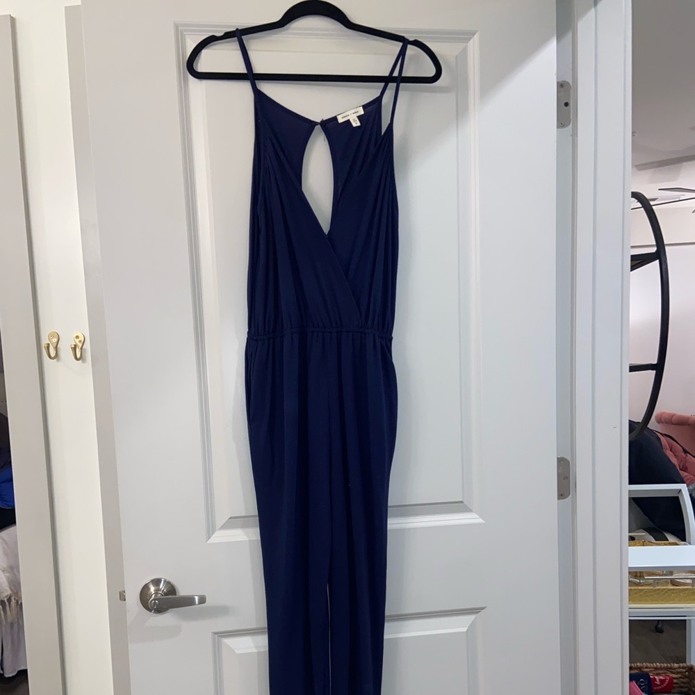 Navy Blue Comfortable Jumpsuit. Medium.